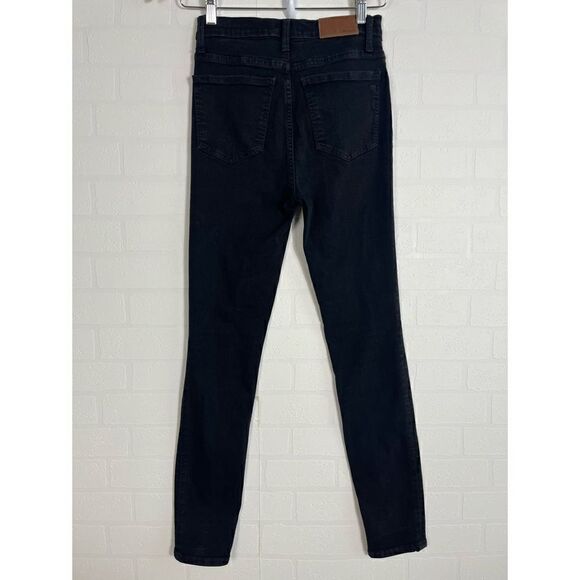 Madewell Women’s 9” Black High Rise Skinny Jeans size 25 - Picture 12 of 12